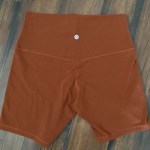 New! Lululemon Align High Rise short- terra cotta 6”
